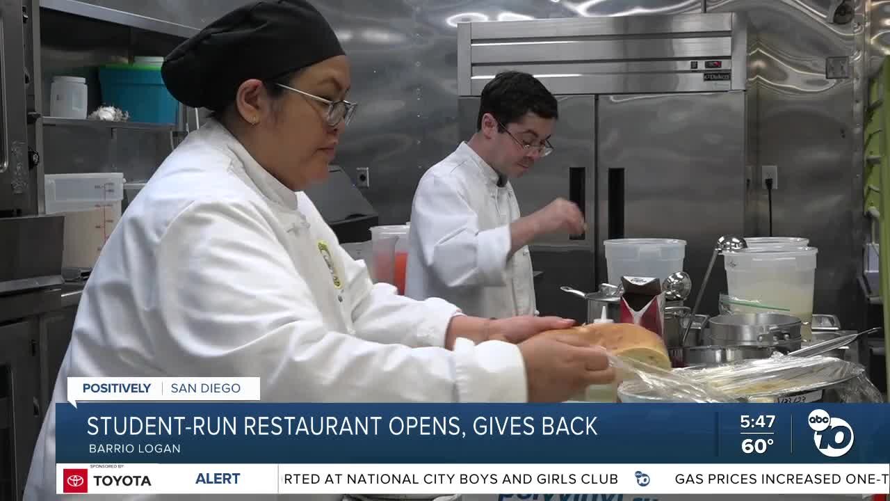 POSITIVELY SAN DIEGO: Student-run bistro in Barrio Logan gives back to community