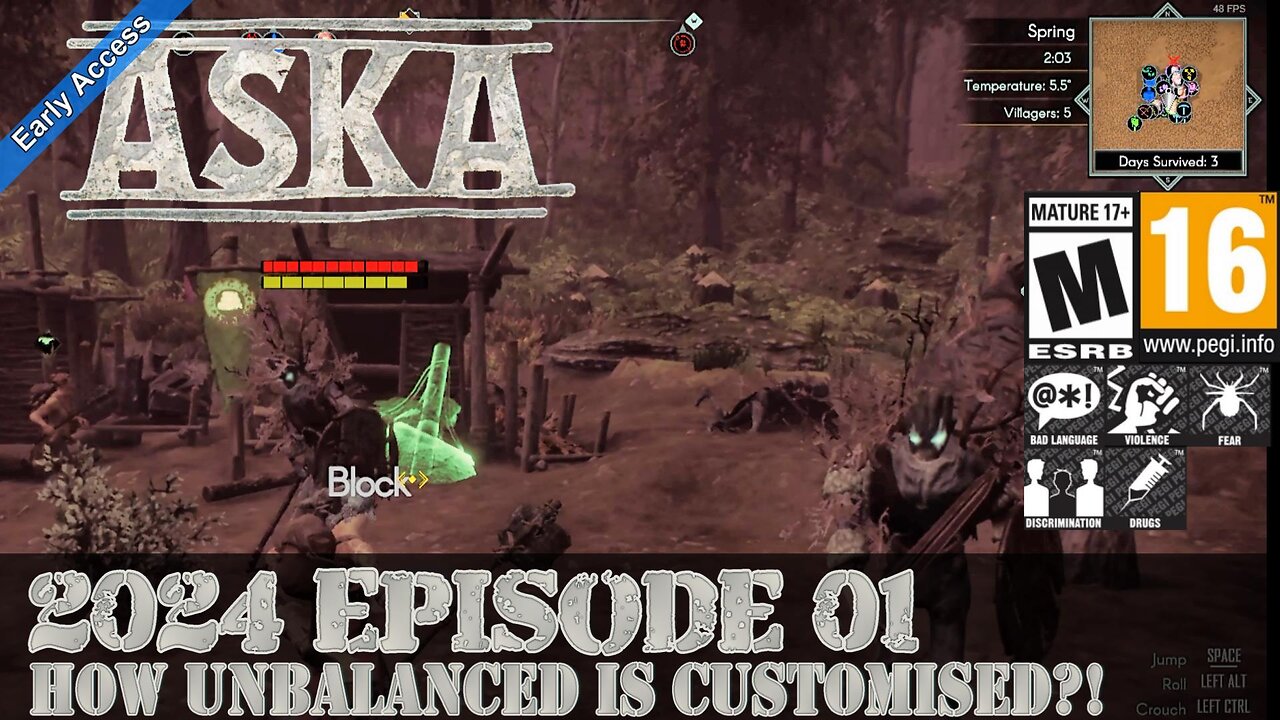 ASKA (2024 Episode 01) Just How Unbalanced is the Customised Game?!