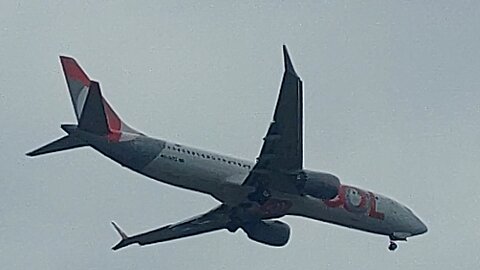 Boeing 737 MAX 8 PS-GPD coming from Brasília to Fortaleza