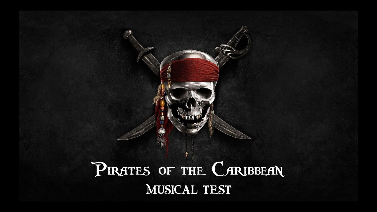 Pirates of the Caribbean Musical Test