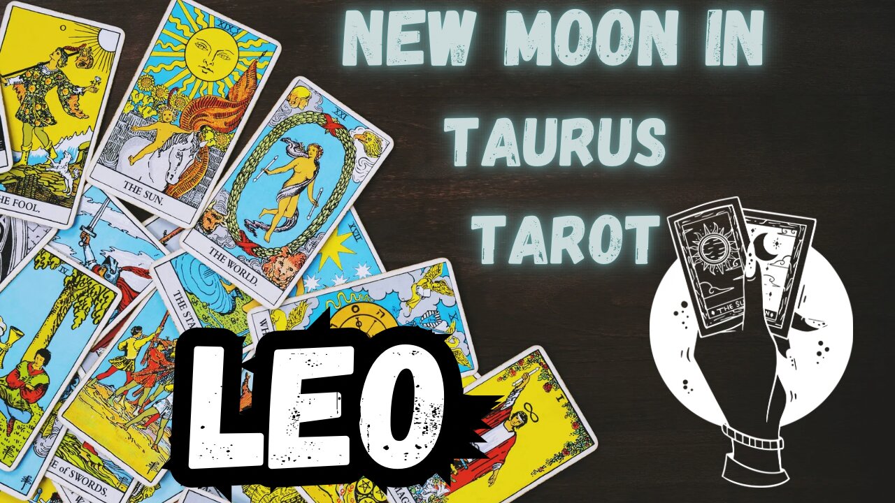 Leo ♌️- Afraid of success? New Moon in Taurus Tarot reading #leo #tarotary #tarot