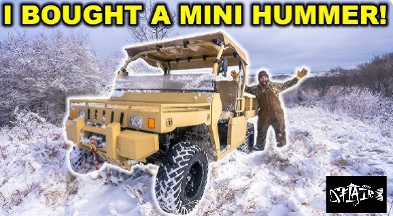 I bought a miniature Hummer.