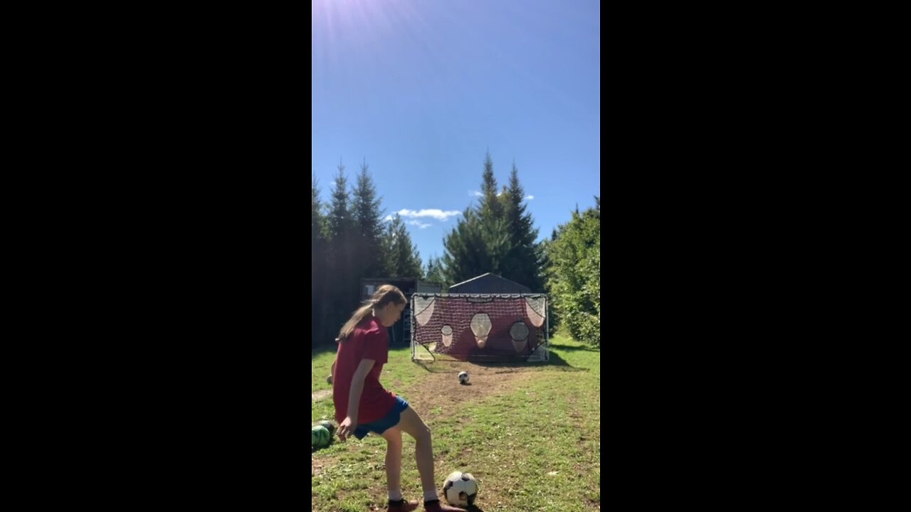 Bullet into the top corner!!!