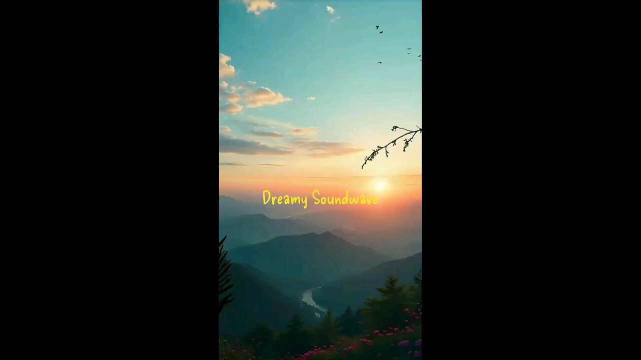 Lofi Bliss: Serene Sunset Landscape with Calming Music"