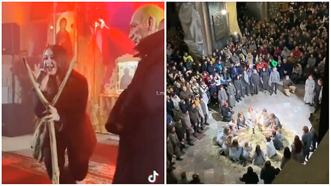 Zelensky's Demons In Ukraine: Satanists and Neopagans Perform Demonic Rituals After Hijacking Orthodox Churches In Ukraine