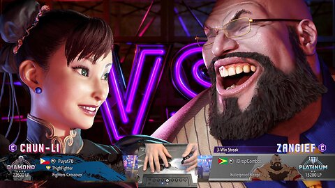 Kuya Kalbo SF6 Casual Match Roundup. Chun Li 4-star Diamond Rank [Hori Fight Stick]