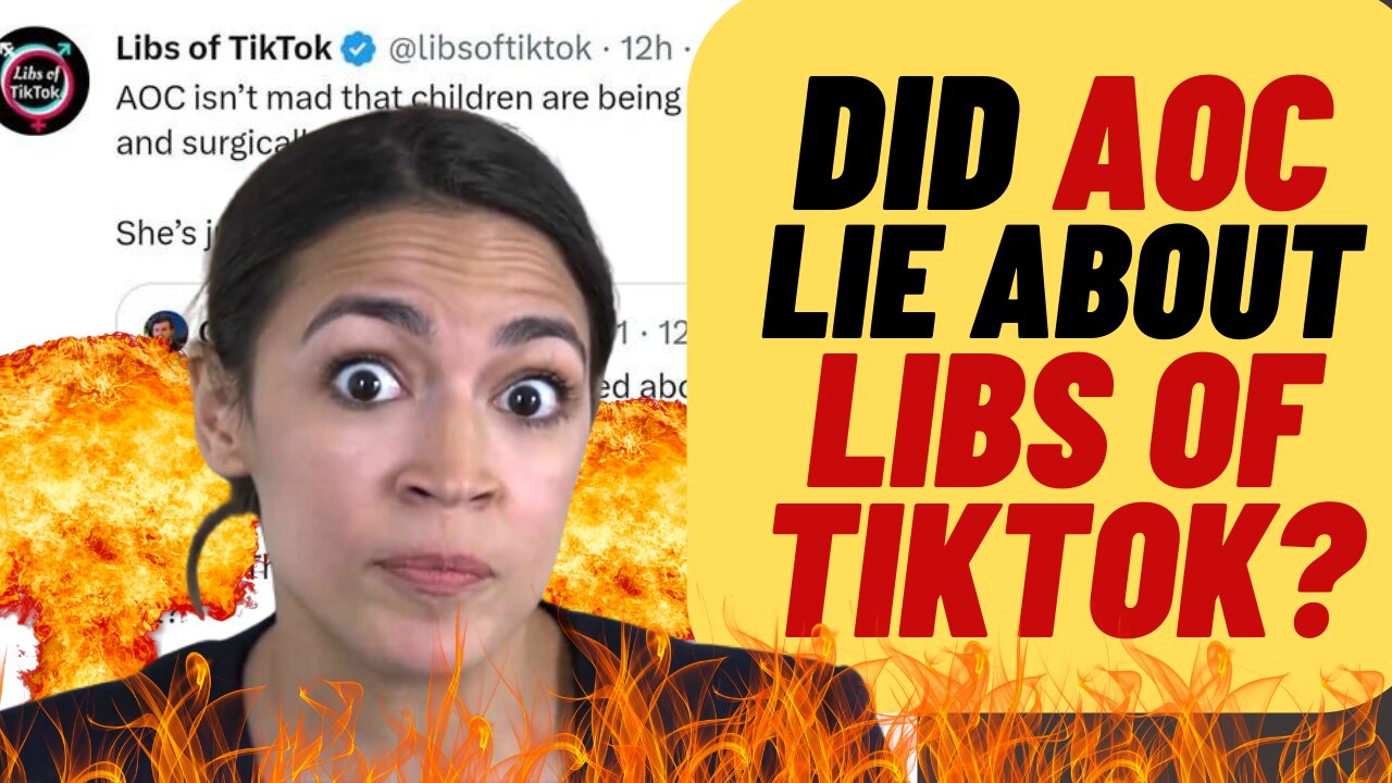 WOKE AOC vs Libs Of TikTok On Boston Children's Hospital