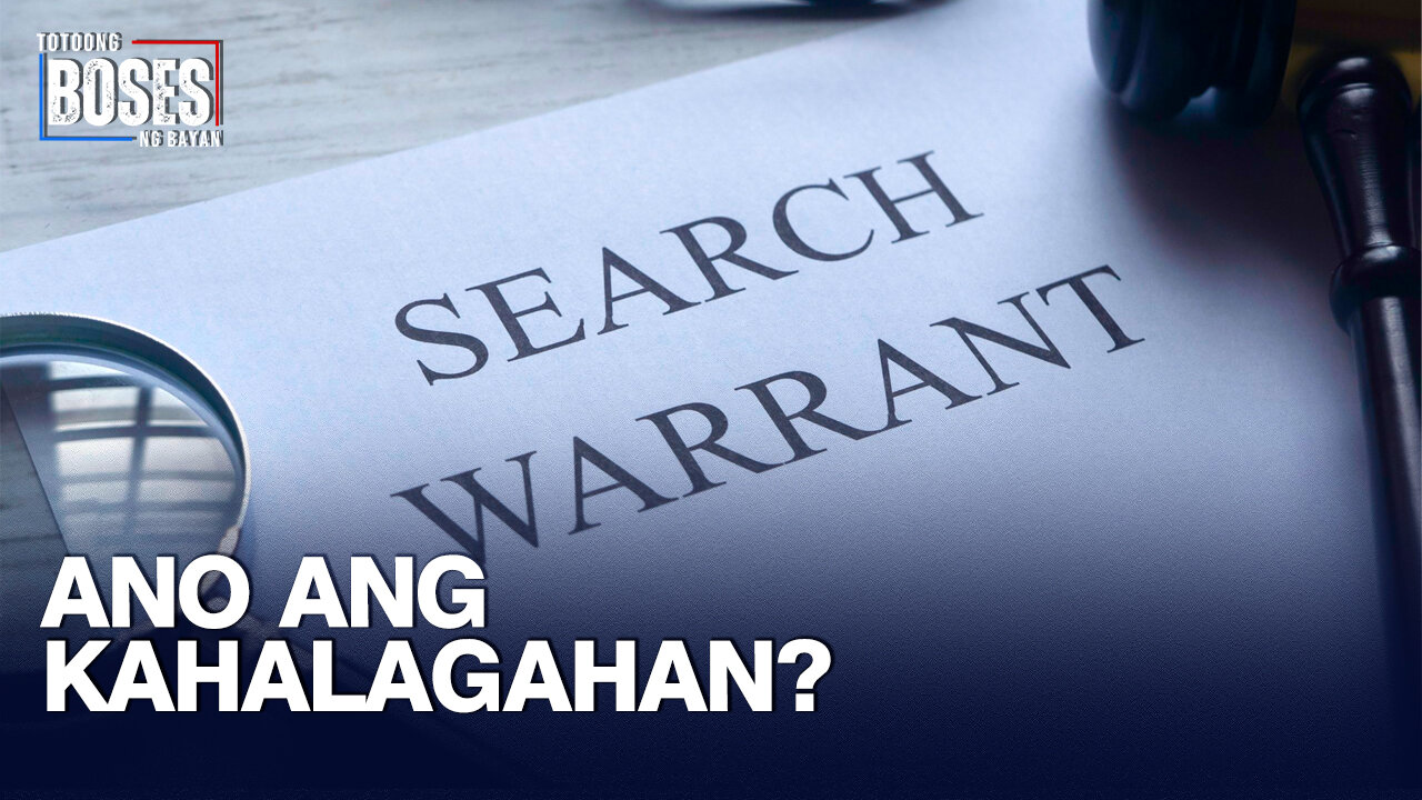 Ano ang kahalagahan ng search warrant?