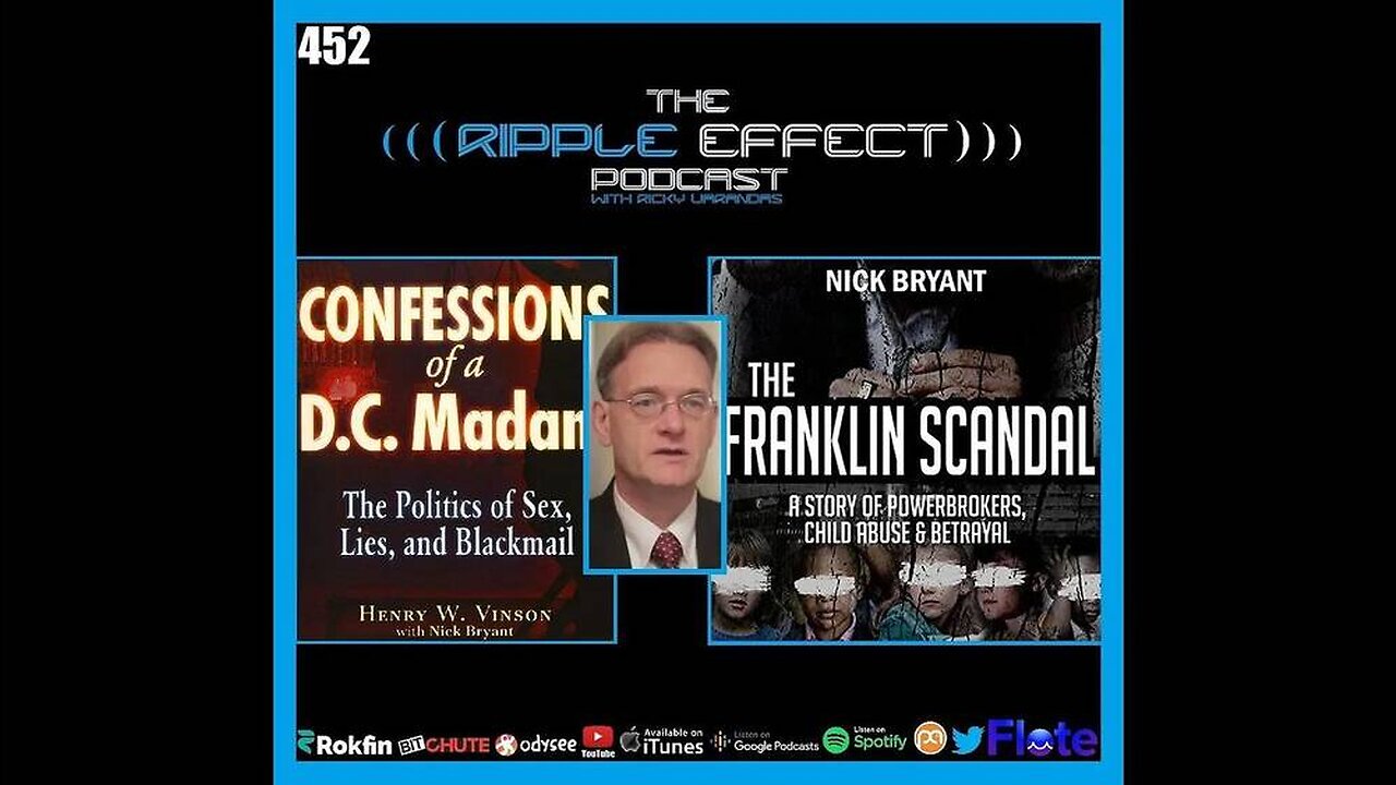 The Ripple Effect Podcast #452 (Nick Bryant | Child Trafficking, Suspicious Deaths, Blackmail & Cov