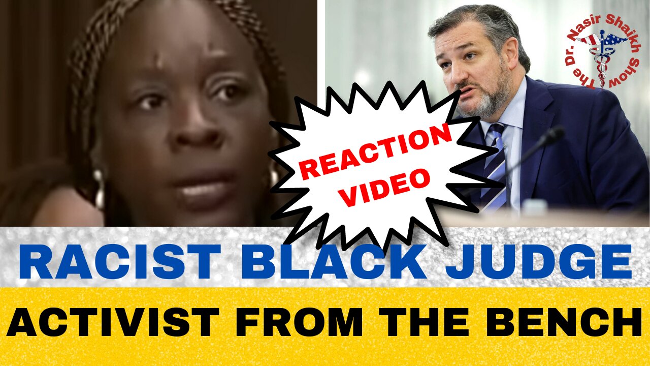 REACTION VIDEO Ted Cruz ASKS Racist Biden Nominee Why She Works For Racist Companies