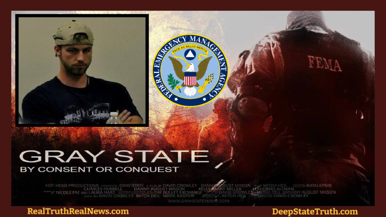 🎬💥 There's a Reason Why FEMA Played a Central Role David Crowley's GRAY STATE ✮⋆˙ Full "Gray State" Video Link Below 👇