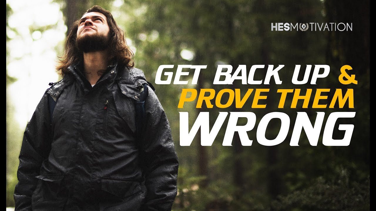 GET BACK UP AND KEEP FIGHTING FOR YOURSELF - Best Motivational Video