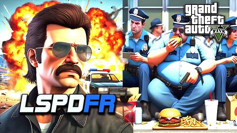 Lazy Cops in GTA V LSDPFR