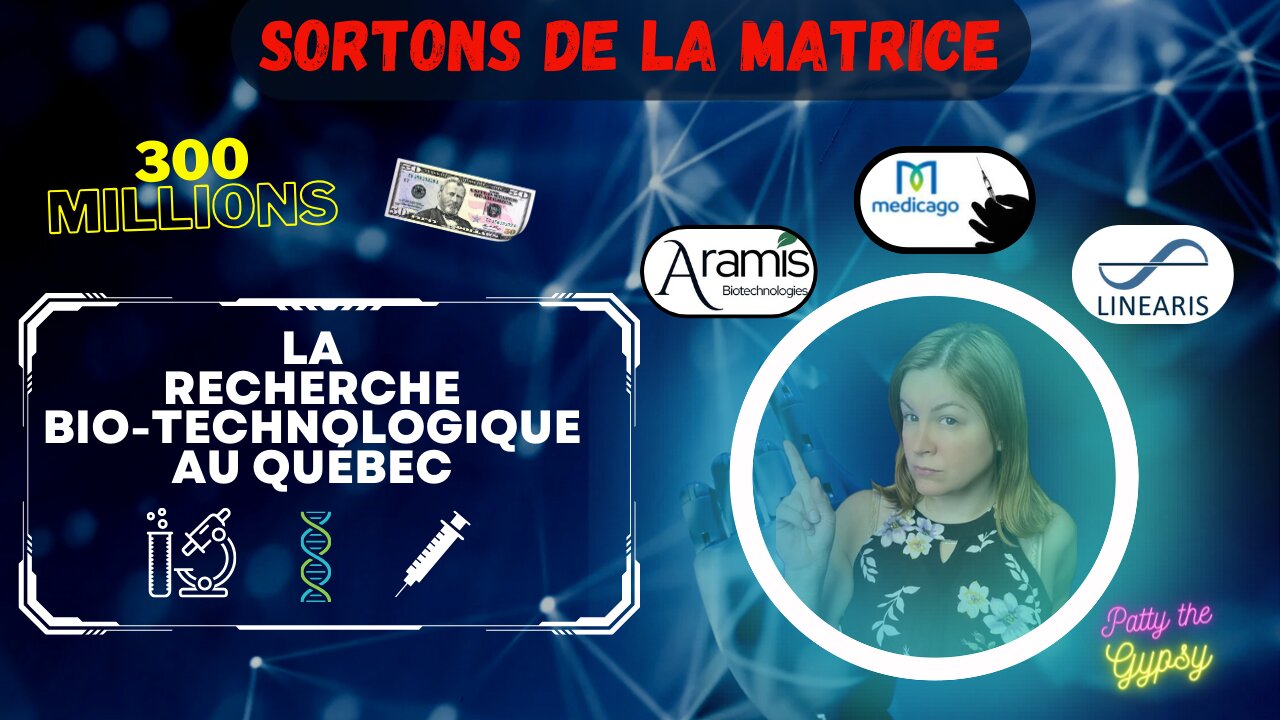 SORTONS DE LA MATRICE: La BIO-INGÉNIÉRIE au QUÉBEC + des ARNm dans vos aliments?