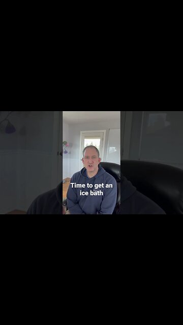 Time to get an ice bath