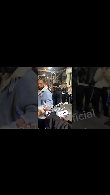 Drake CAUGHT VINTAGE SHOPPING