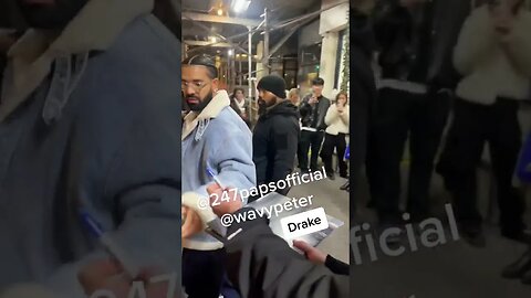Drake CAUGHT VINTAGE SHOPPING