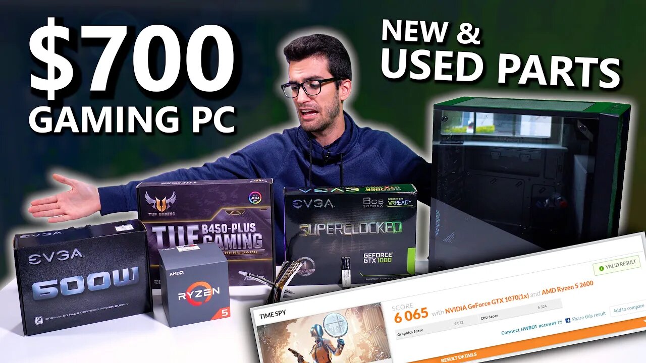 Building a $700 Gaming PC - Step By Step!