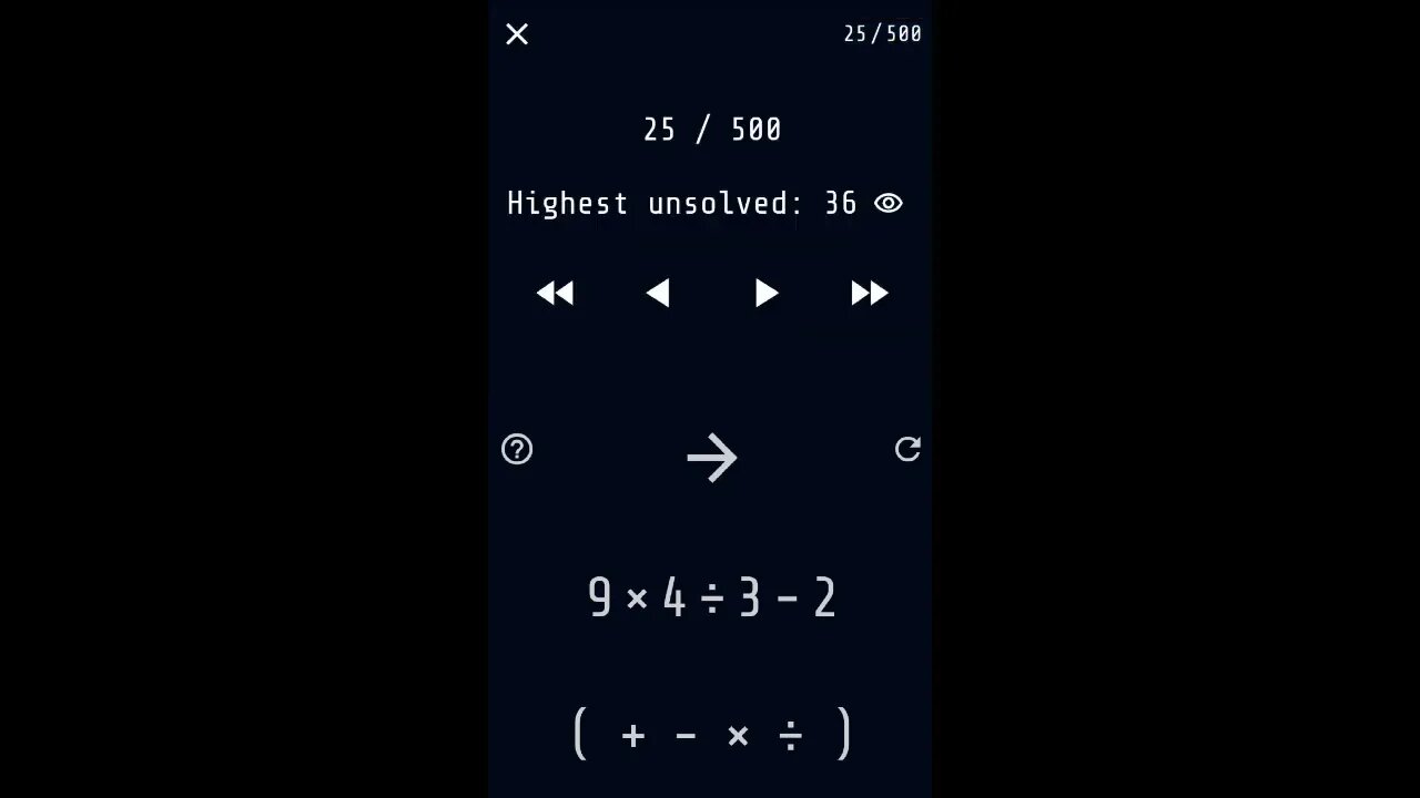 A Nice Little Numbers Game