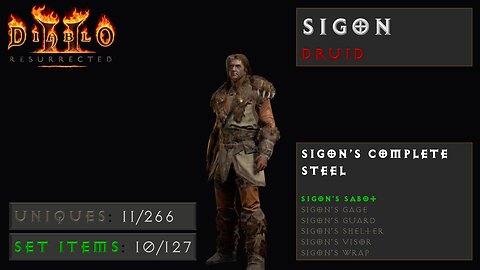 Diablo II: Resurrected - Sigon: Druid Creation (EP-1)