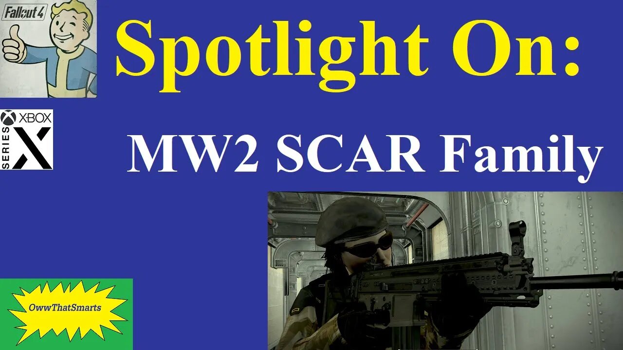 Fallout 4 (mods) - Spotlight On: MW2 SCAR Family