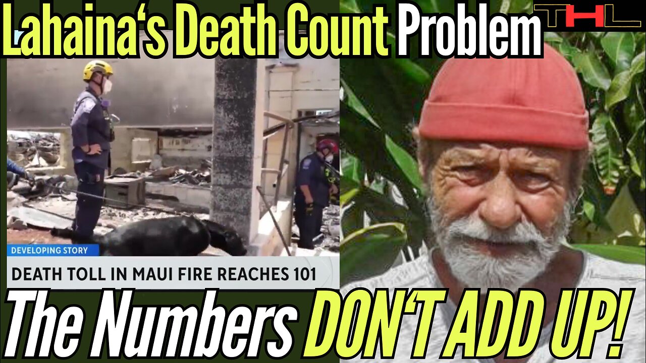 Let's Talk About the Lahaina Fires' Death Count, the Math DOESN'T MAKE SENSE! -- with Spice Prince
