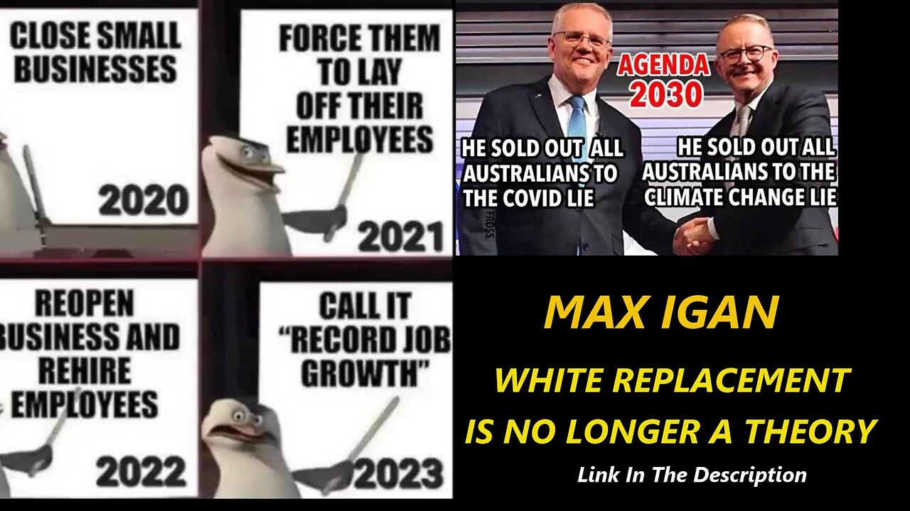 MAX IGAN - WHITE REPLACEMENT IS NO LONGER A THEORY