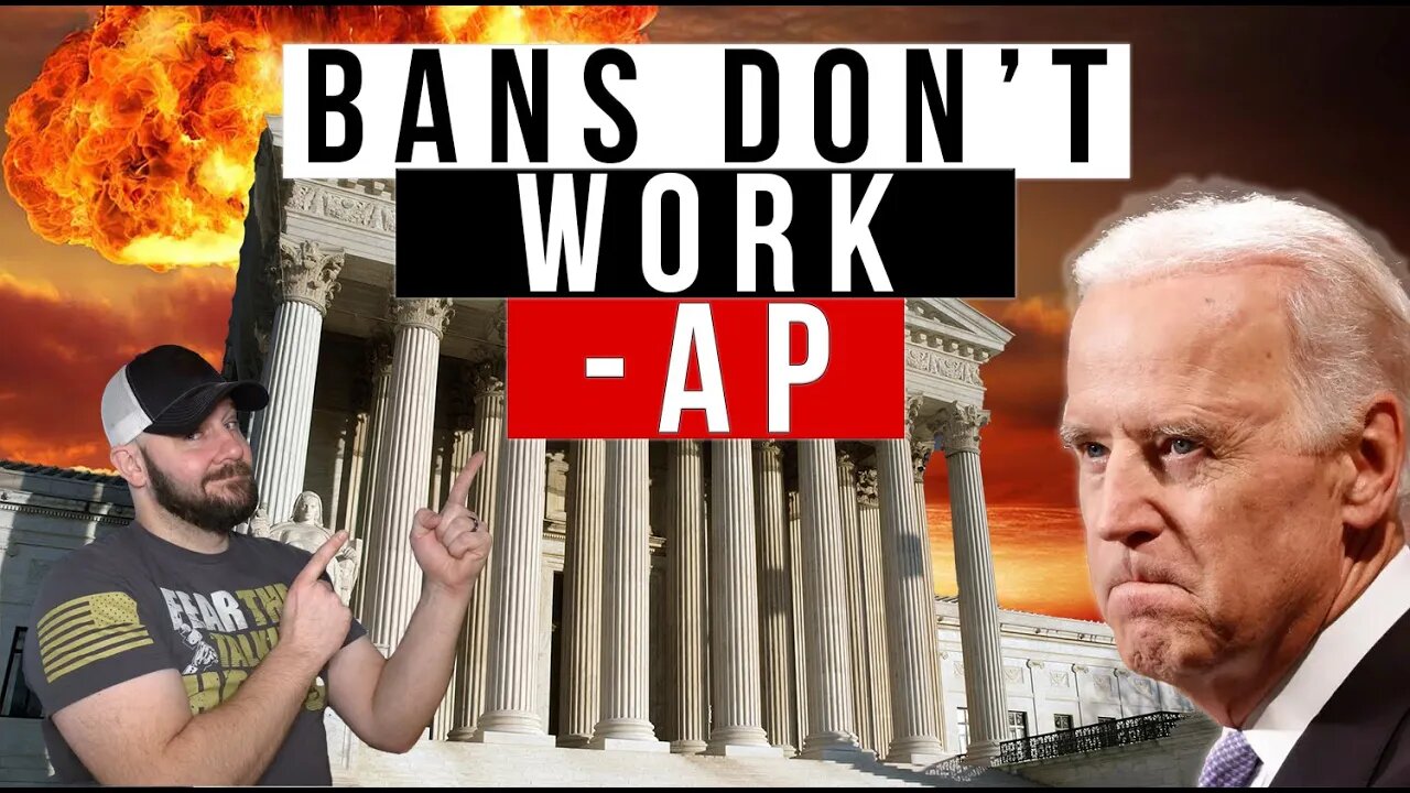 WHAT?! AP admits Bans and Gun Control DOESN'T WORK?! What is going on here..?
