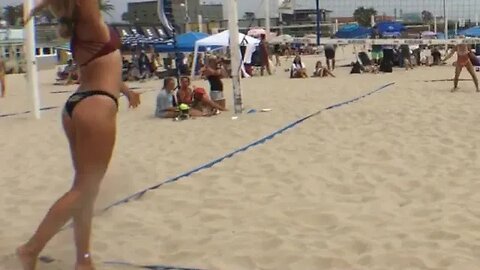Women's Beach Volleyball Marilyn Heaven Paige Serena 03