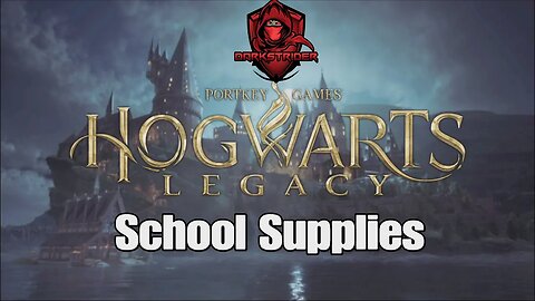 Hogwarts Legacy- School Supplies