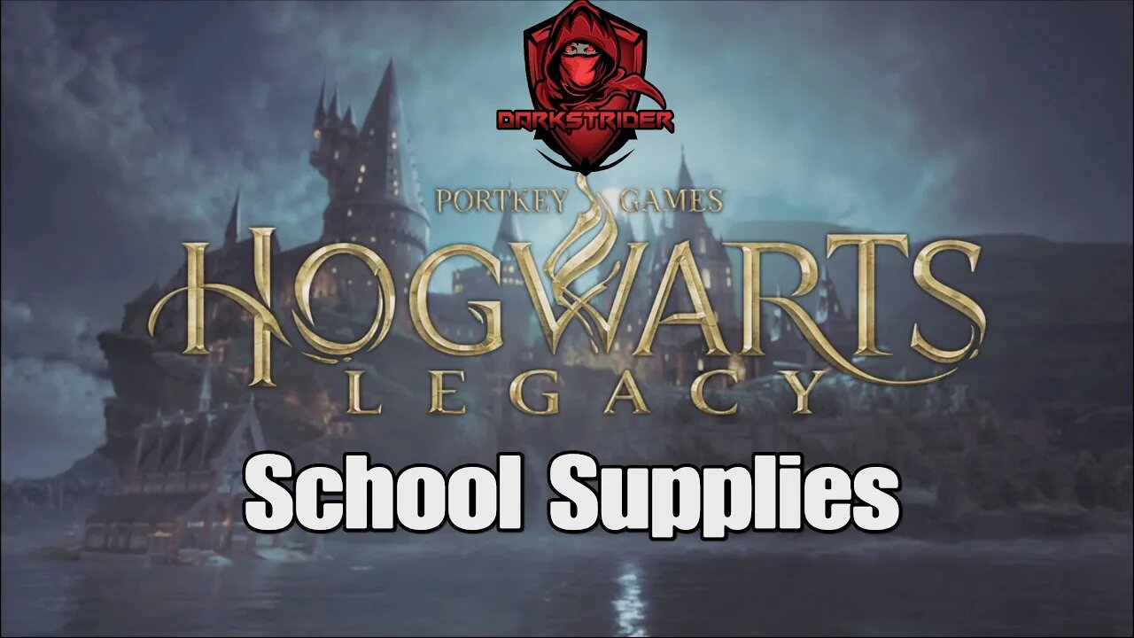 Hogwarts Legacy- School Supplies