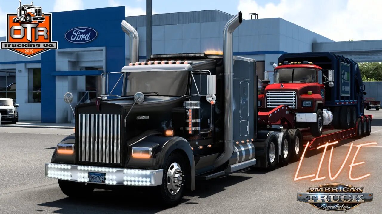 PUTTING THE HAMMER DOWN ! | OTR TRUCKING CO | AMERICAN TRUCK SIMULATOR