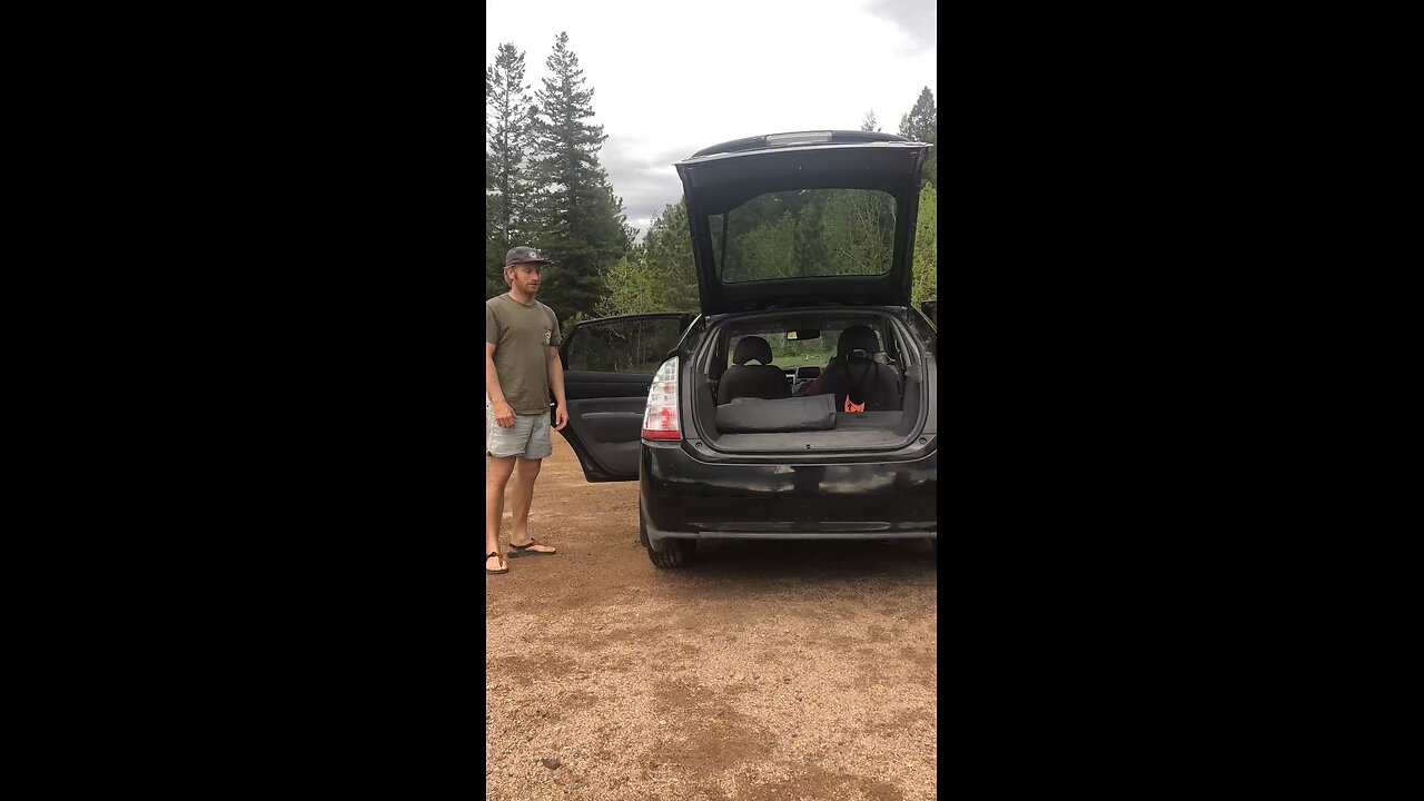 Easy Car Camping Mattress Setup (Road Trip Idea)!