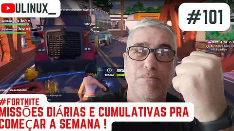 Missões diárias e juramentado.... Começar a semana com #fortnite