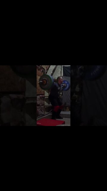 140 kg / 308 lb - Snatch Grip Push Press