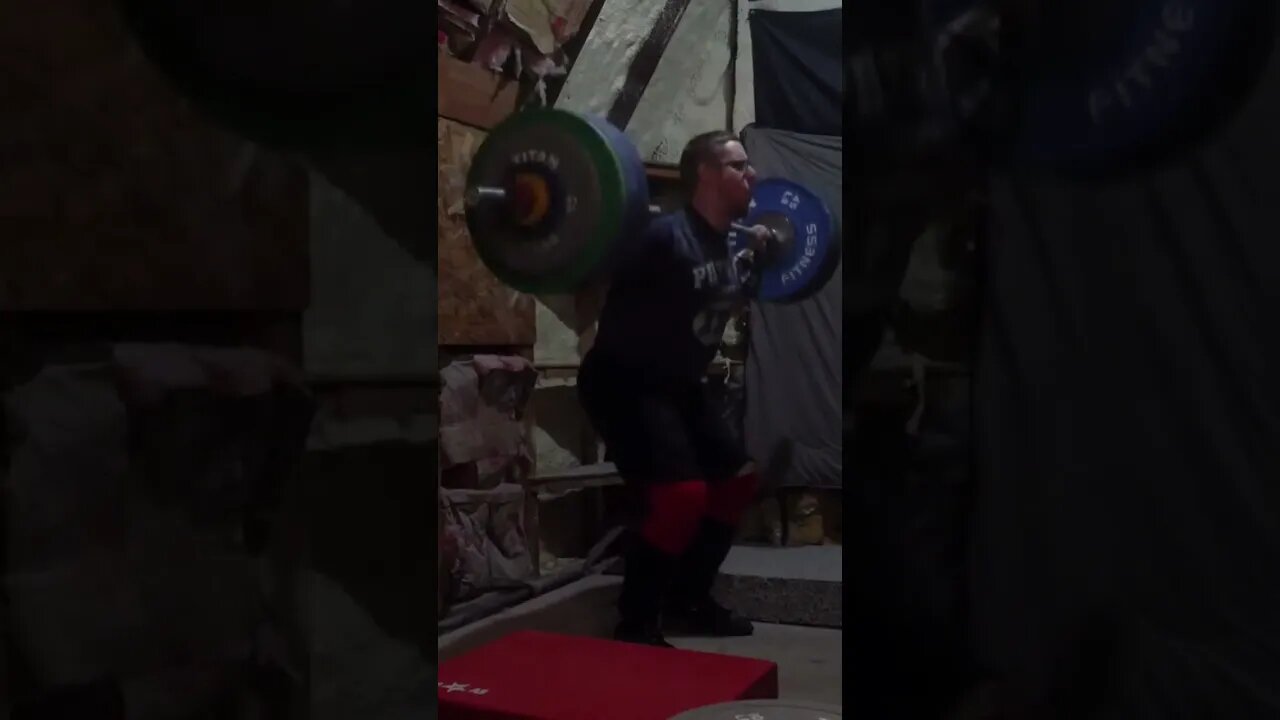 140 kg / 308 lb - Snatch Grip Push Press