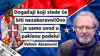 Velimir Abramović-Događaji koji slede će biti nezaboravni!Ovo je samo uvod u paklenu podelu!