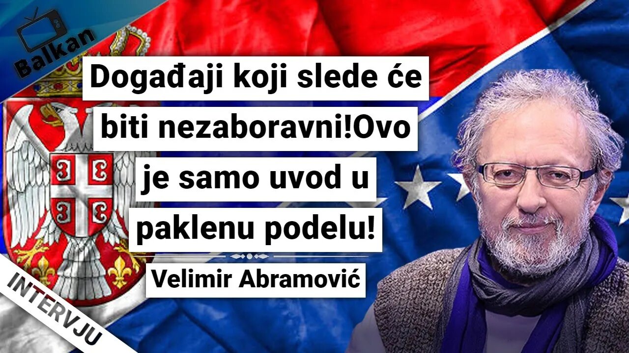 Velimir Abramović-Događaji koji slede će biti nezaboravni!Ovo je samo uvod u paklenu podelu!