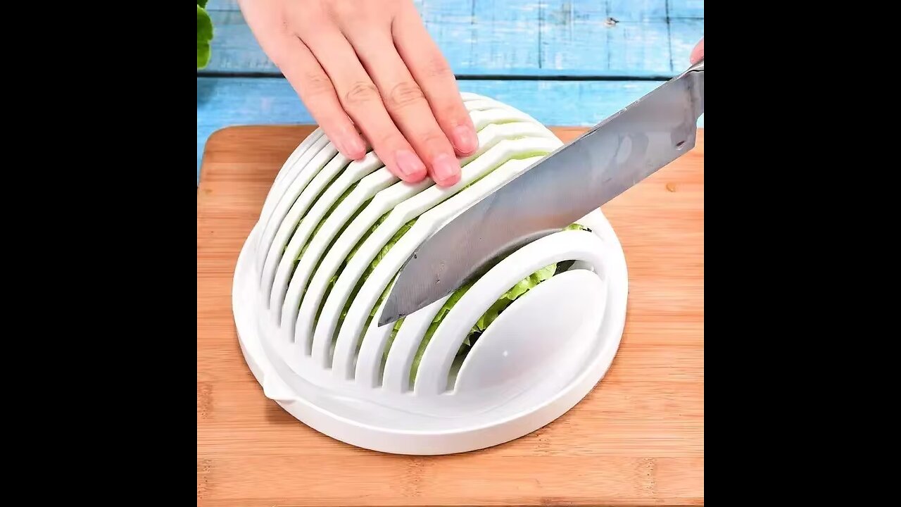 Chopper Vegetable Salad Cutter Cutting Bowl Vegetable Slices Cut Fruit for Kitchen Tools