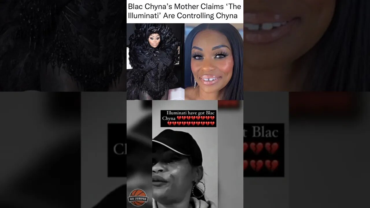 #blacchyna mother claims the Illuminati 🔺are controlling her 😳😳😳 #theclout