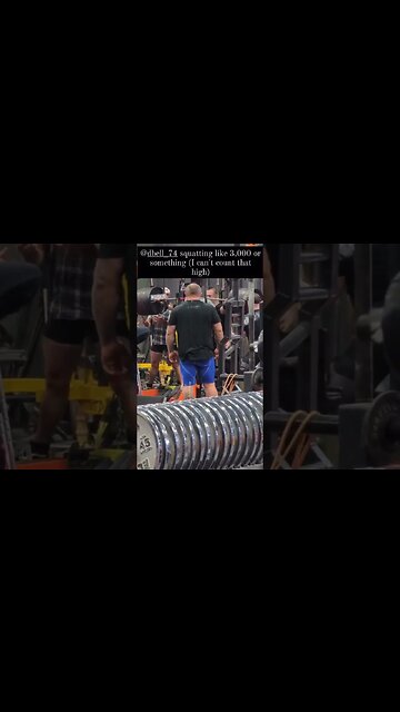 DAN BELL SQUATTING HIGHER THAN WE CAN COUNT ☠️😩 #elitefts #danbell #belldan #bandell