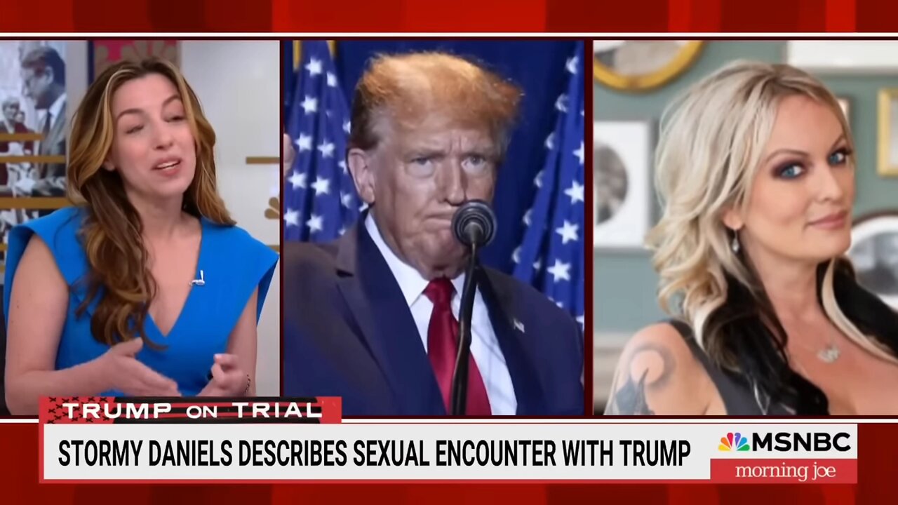 Stormy Daniels Describe sexual entercore with Trump.