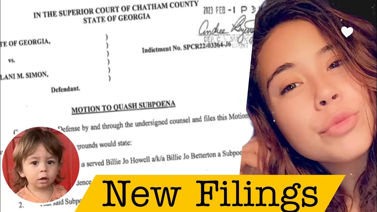 Leilani Defense File Motion To Quash Recent Subpoenas For Dental Records! Says It Violates Her Right