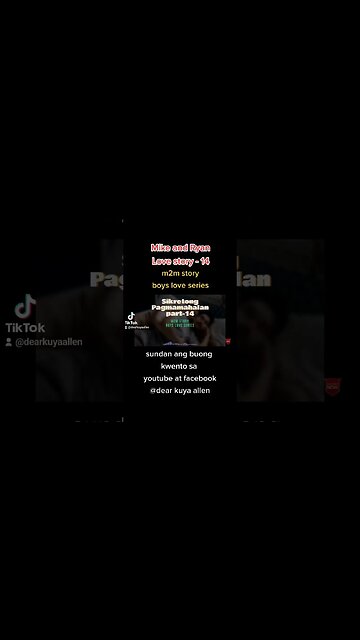 mike and ryan love story 14.@dearkuyaallen