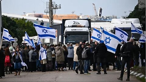 Israelis are blocking aid deliveries to starving families in Gaza for weeks while dancing to music