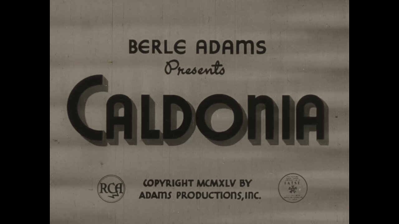 Caldonia (1945 Original Black & White Film)