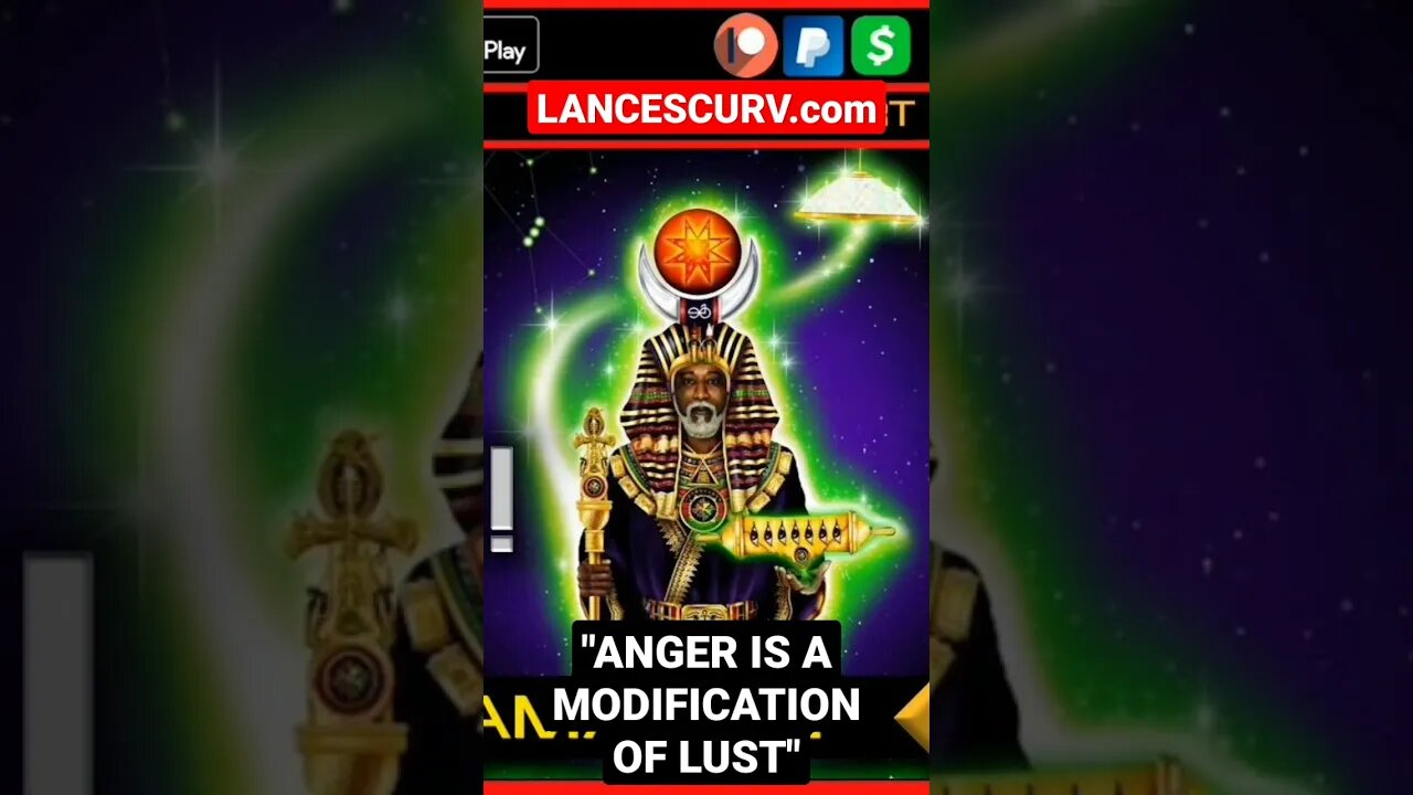 "ANGER IS A MODIFICATION OF LUST" | @LanceScurv #anger