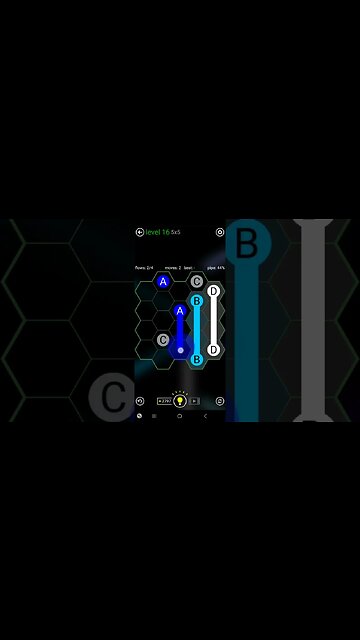 flow free Hexes: easy level 17