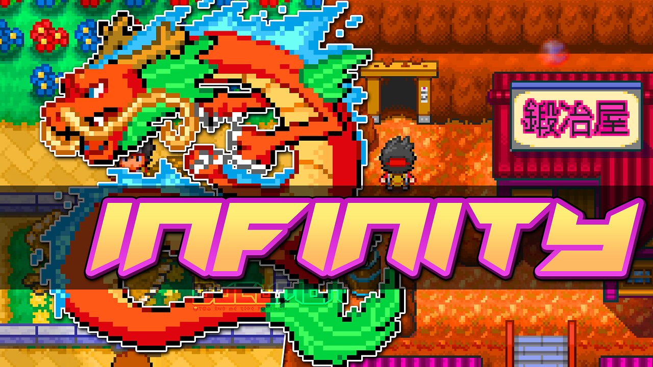 Pokemon Infinity - Good Fan-made Game 100+ Fakemon, Nice Graphics, New story & regions, Post-Game