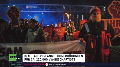 Deutschland: Bundesweiter Warnstreik bei Volkswagen